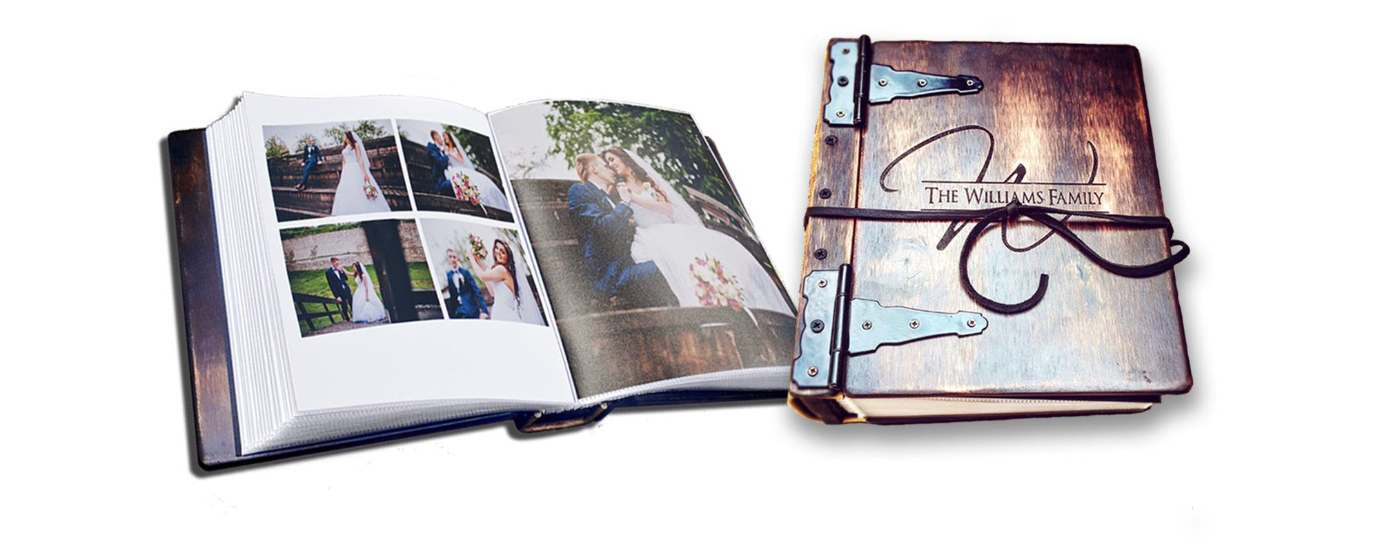 Portrait Wooden Books
