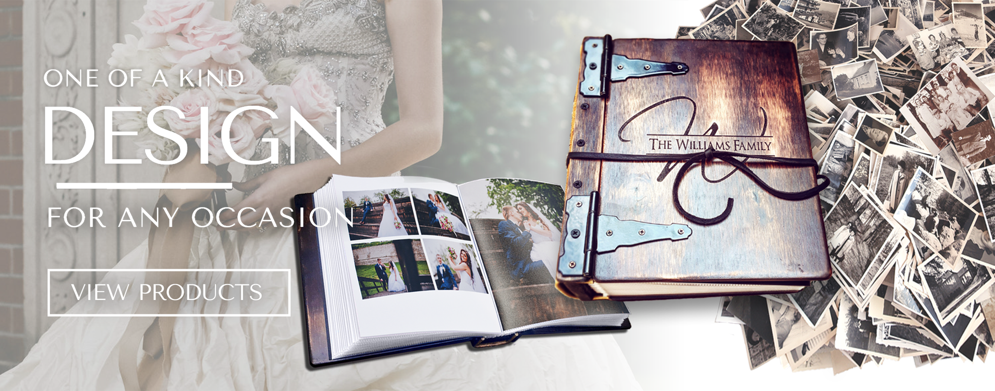 Rustic Engraved Fifth Wedding Anniversary Photo Book | Capture the Moments of Your Love with this Beautiful Photo Book - The Best Gift for Your Fifth Wedding Anniversary