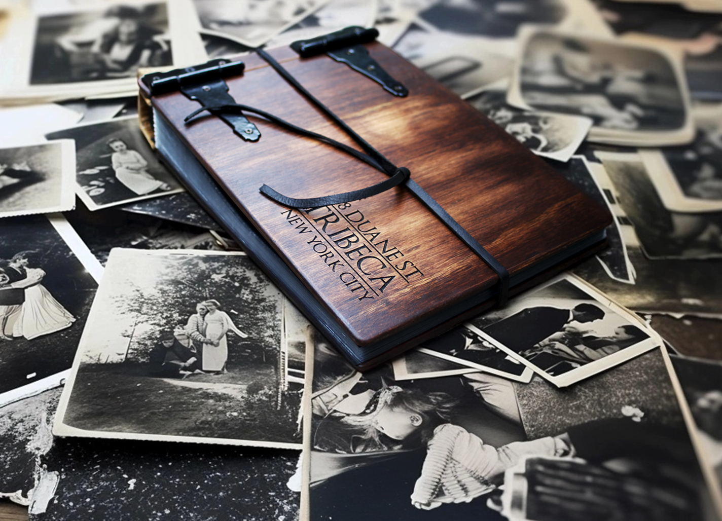 Landscape Wooden Book
