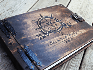 Birthday Memories Photo Book | Keep your precious birthday memories safe in a personalized photo book by Rustic Engravings - the perfect way to relive your special day