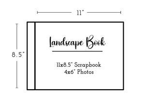 Landscape Wooden Book
