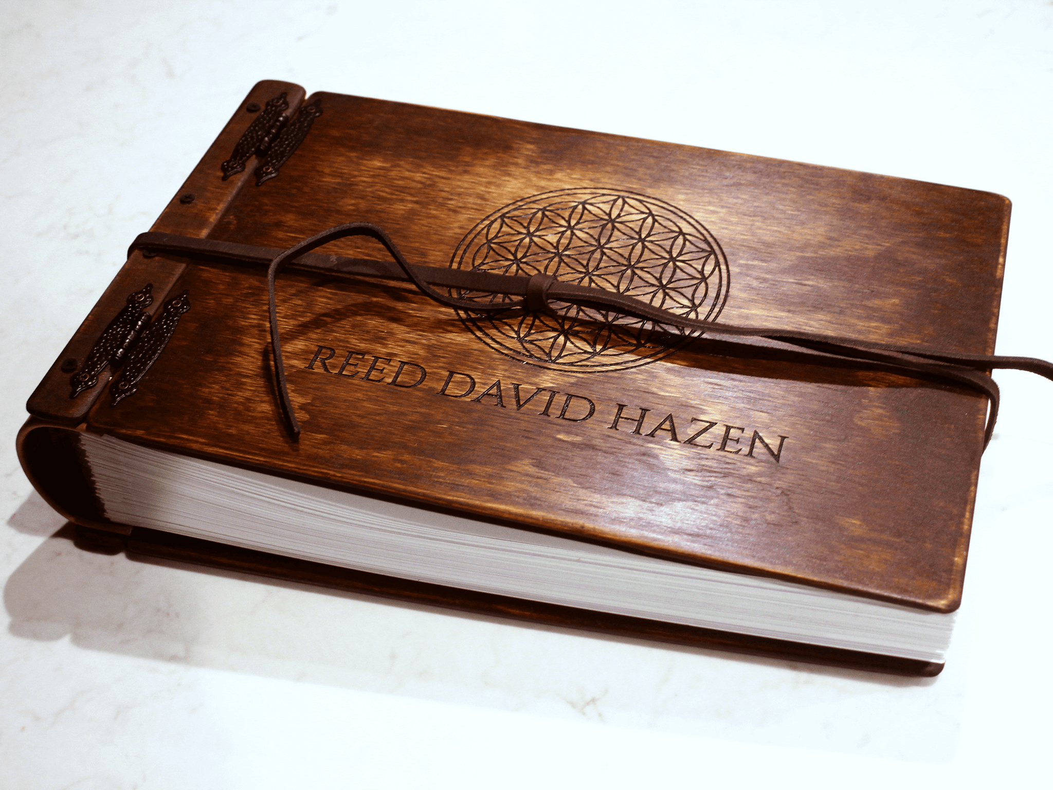 Fatto a mano in legno inciso personalizzato libro degli ospiti Rustic Fatto a mano in legno inciso personalizzato libro degli ospiti Rustic
