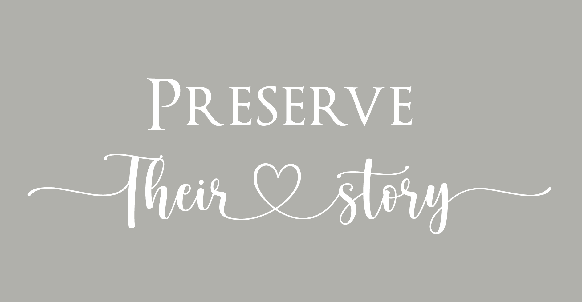 Preserve Their Story design on a custom engraved photo album by Rustic Engravings, perfect for cherished memories.