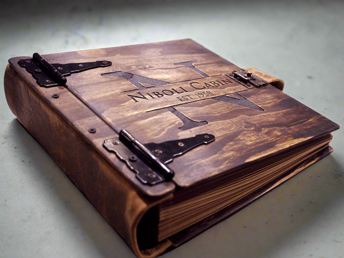 Personalized travel journals and vacation photo album from Rustic Engravings | a unique way to remember your travels. Create a lasting memento of your travels with a personalized travel journal and vacation photo album. Our journals and album are expertly