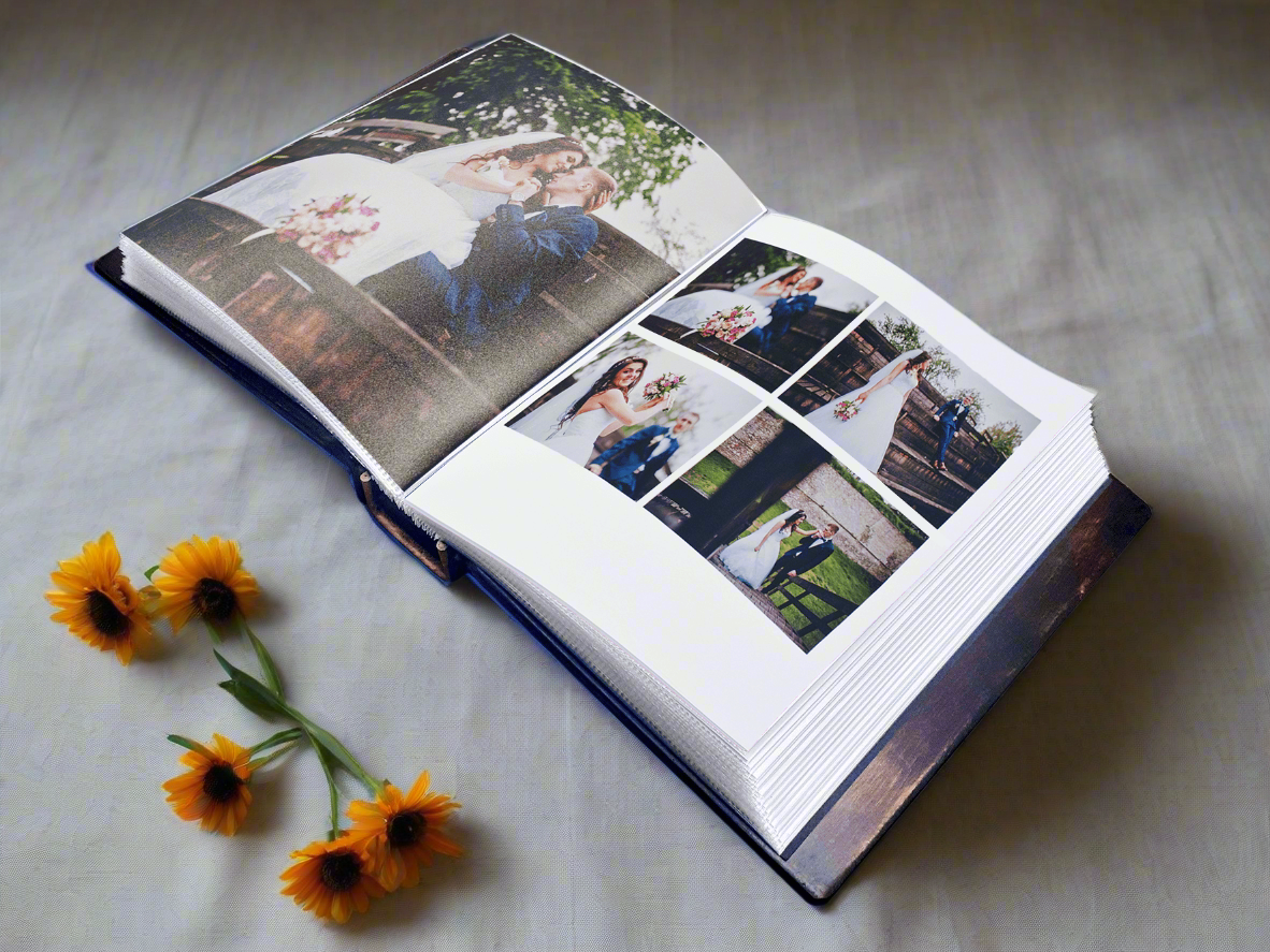 Portrait Wooden Book