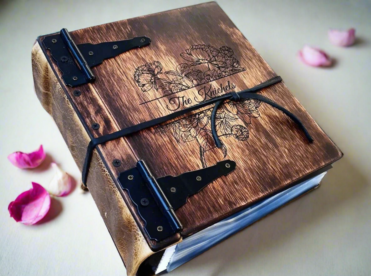 Portrait Wooden Book