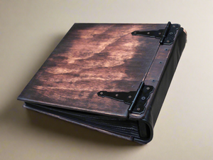 Personalized memorial photo album and memories book by Rustic Engravings | A thoughtful and comforting gift for anyone who has experienced loss. Create a beautiful tribute to celebrate the life of your loved one and keep their spirit alive for years to co