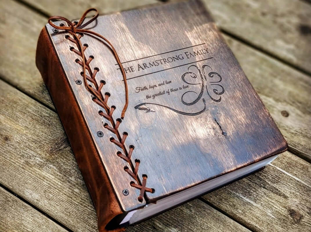 Engraved Wood Cutting Board for 5th Anniversary | Cook up something special with an engraved wood cutting board by Rustic Engravings - a thoughtful and practical 5th anniversary gift for your spouse.
