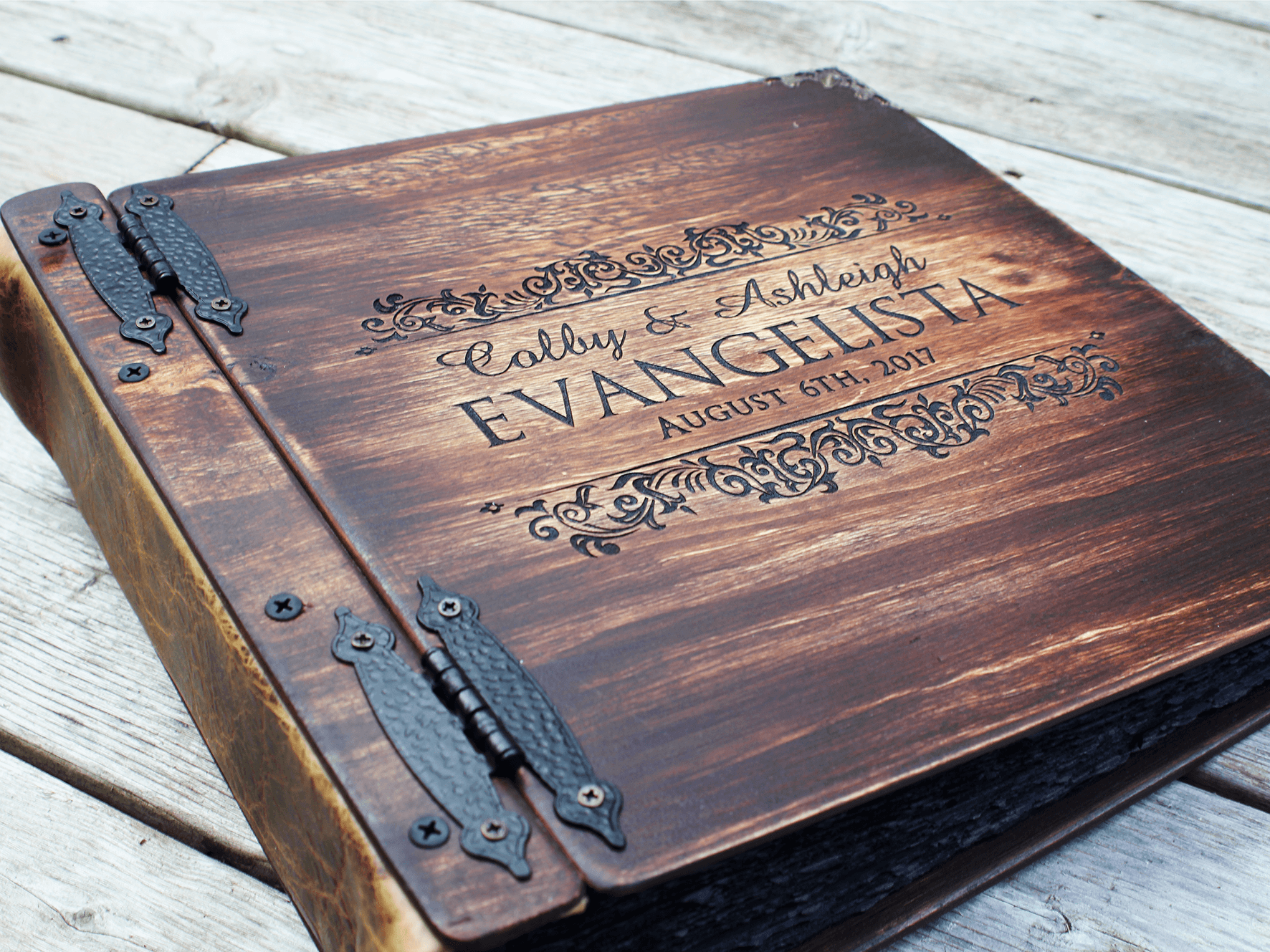 Engraved Graduation Photo Album | Showcase your graduation photos in a beautifully crafted album by Rustic Engravings - the perfect way to remember your special day.